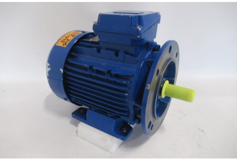 .0,37 kW 705 rpm B35 Asmaat 24 mm IE3 . Used once for testing.
